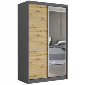 Szafa przesuwna Vega I 120 cm z lustrem