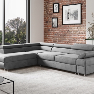 Narożnik Canada MINI rogówka 5xruchome zagłówki pojemnik na pościel